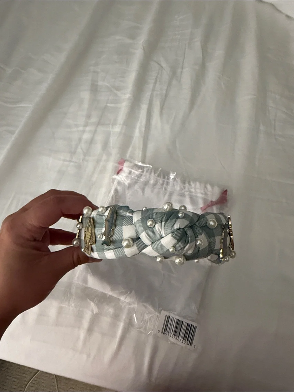 Living Fully Fish Pearl Headband